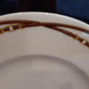 2 Ralph Lauren BROMLEY dinner plates